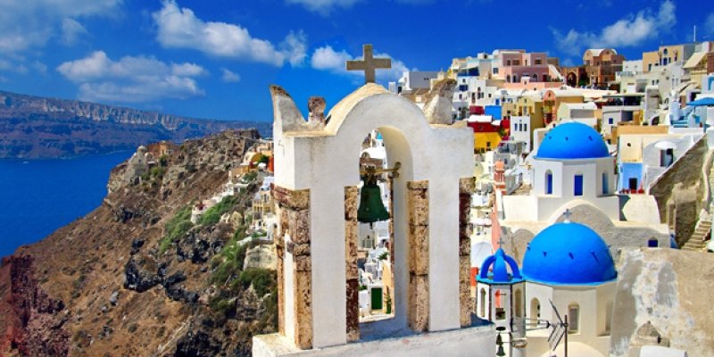 Santorini churches