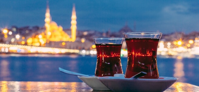 Tea Break in Istanbul