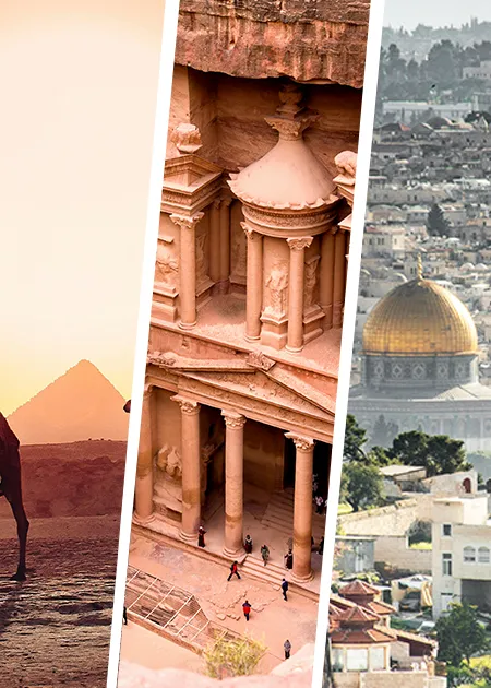 The Nile, Petra and Jerusalem