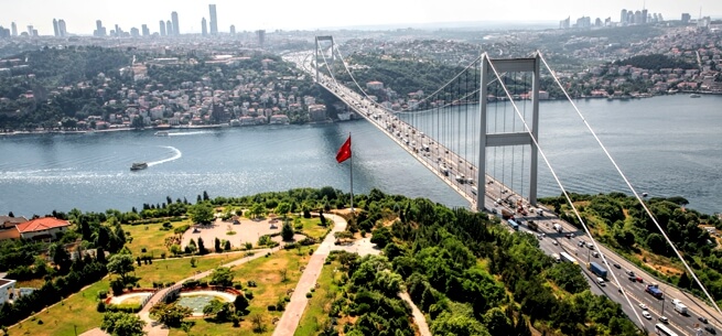 Istanbul boshphorus bridge