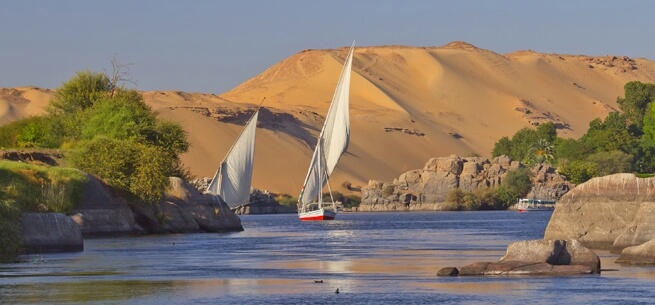 Felucca ride Aswan