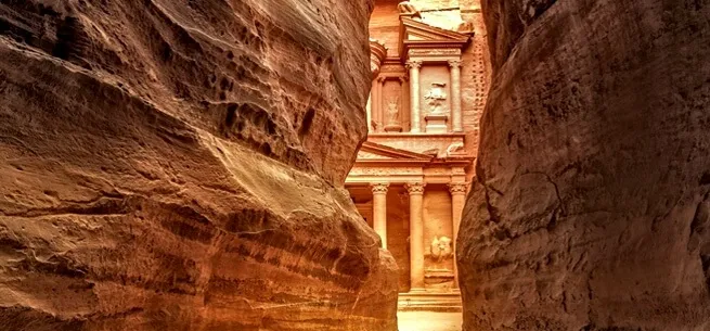 Petra Siq view