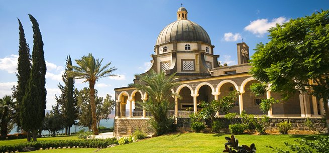 Mt of Beatitudes Galilee Israel