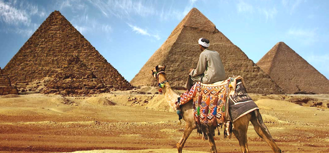 Giza Pyramids camel ride