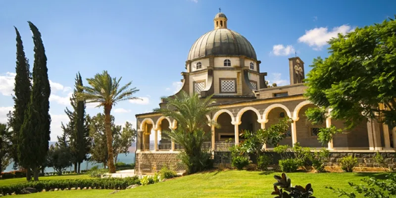 Mt of Beatitudes Galilee Israel