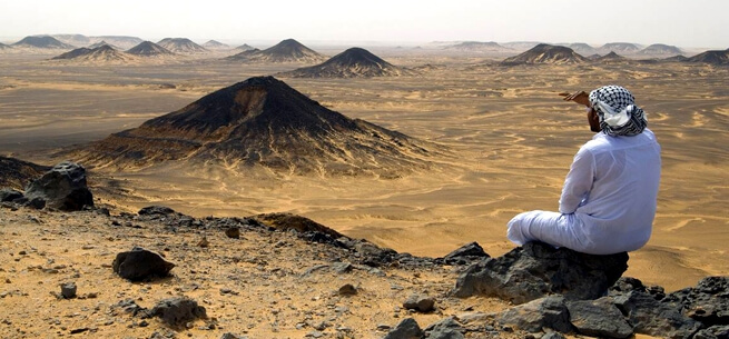 Black desert Egypt