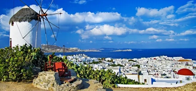 Windmills of Mykonos Town
