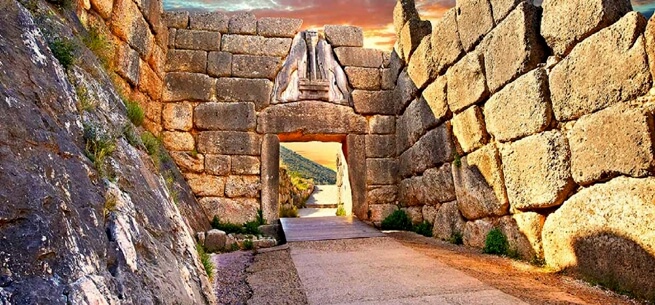 Lions gate mycenae