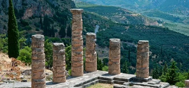Apollo Temple Delphi