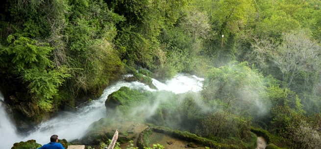 Waterfall in Edessa Greece