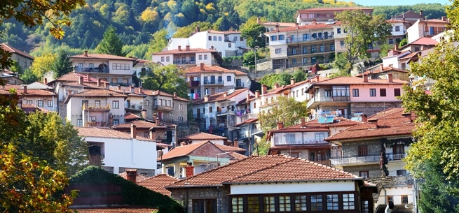 Houses in Metsovo Village