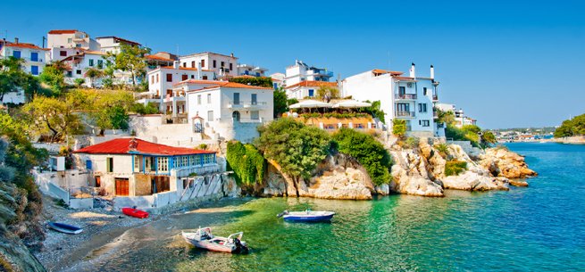 Skiathos old town