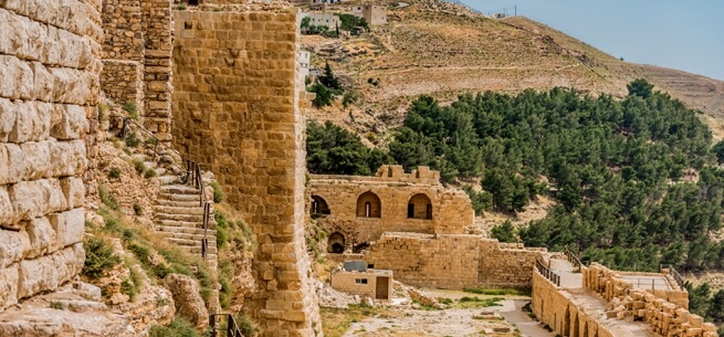 Kerak Crusader Castle Jordan
