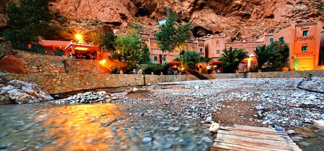 Todra Gorges in Atlas Mountains Morocco