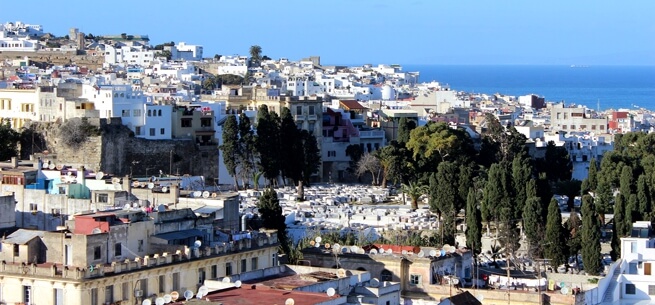 Tangier panorama Morocco