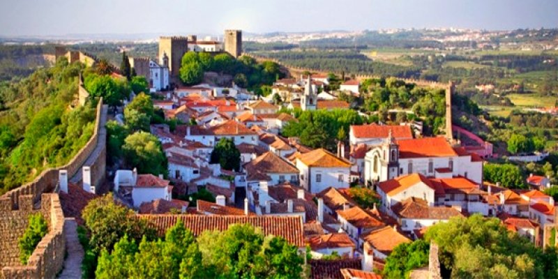 Aerialview obidos