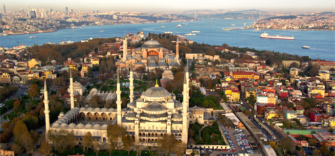 Sultanahmet historical area Istanbul